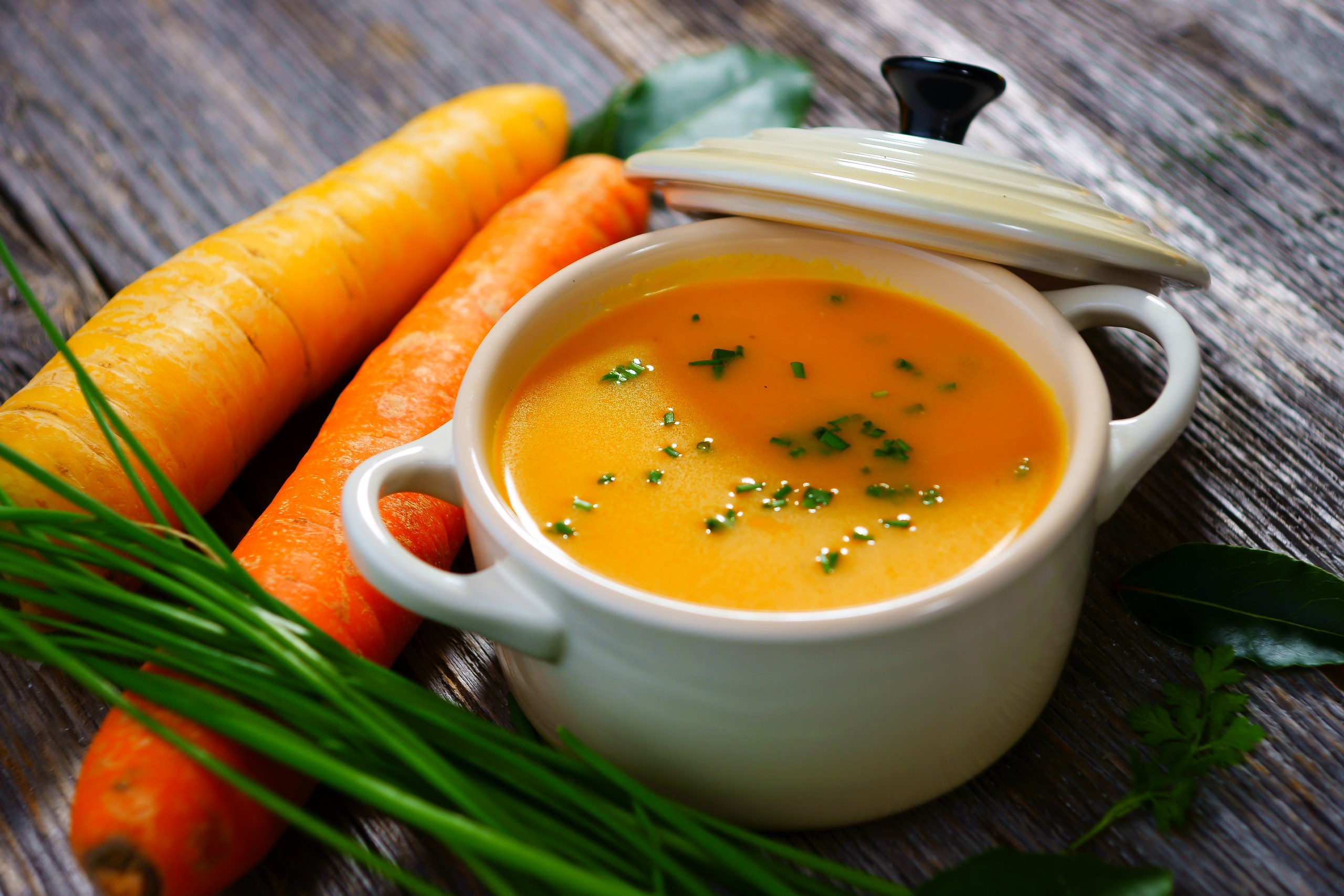 Spiced Carrot Soup*